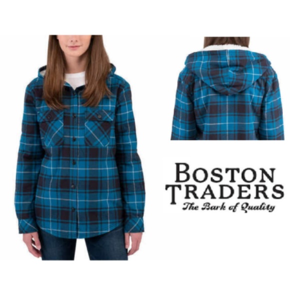Boston Traders Sherpa Lined Hooded 
